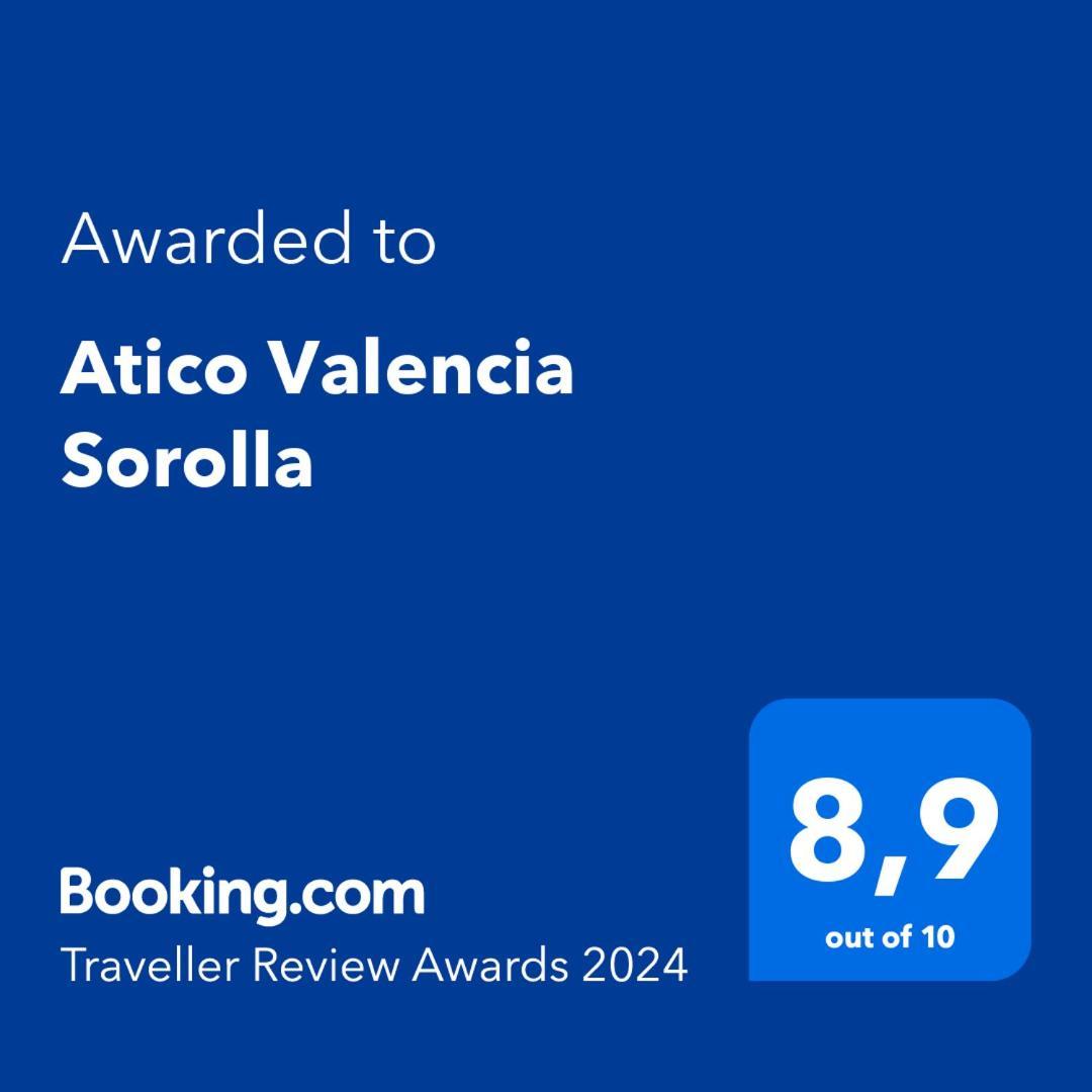 Atico Valencia Sorolla Apartment Bagian luar foto