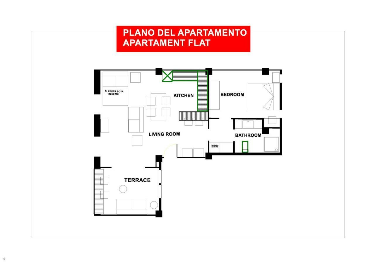 Atico Valencia Sorolla Apartment Bagian luar foto